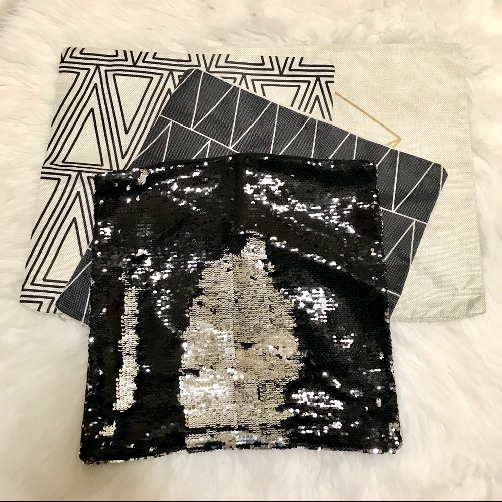 Set of 4 Throw Pillow Covers 4 Packs